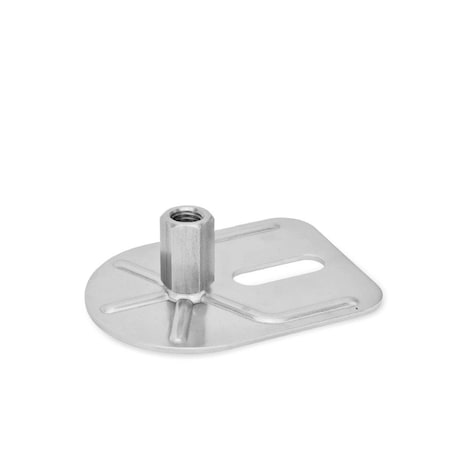 J.W. Winco JW Winco GN43-80-3/8X16-29-E0-X Leveling Feet 43-80-3/8X16-29-E0-X